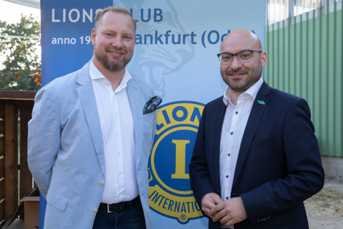 Dankeschoenveranstaltung Lionsclub Ukraine Hilfe mit FiANTEC und Oberbürgermeister Frankfurt (Oder) am 16.06.2022